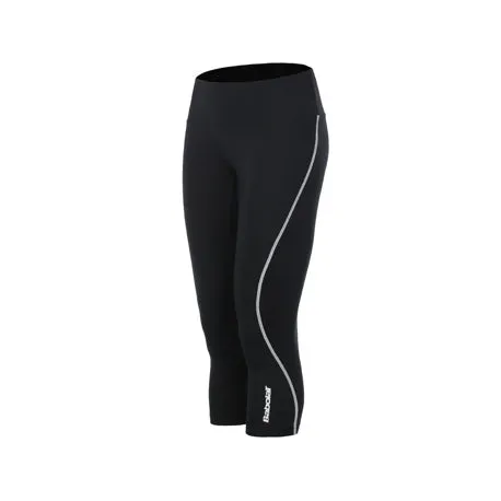 [Babolat Ladies Core Leggings Black Capris]