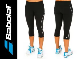 [Babolat Ladies Core Leggings Black Capris]