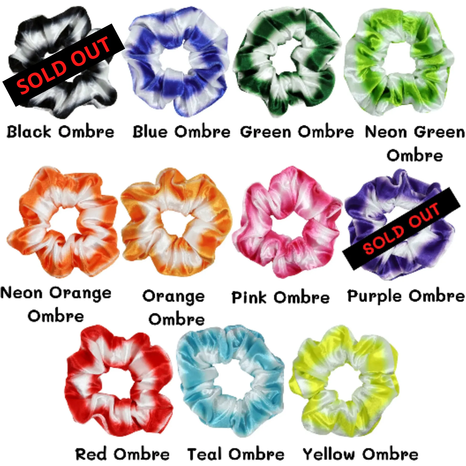 Build Your Own Scrunchies Pack Cotton Satin Velvet Hair Ties Plain Scrunchie Wholesale Ponytail Accessories Scrunchy Elastic Bands for Girls