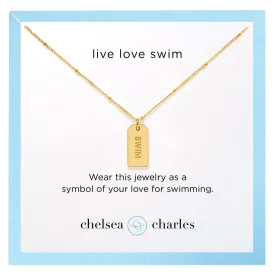 CC Sport SWIM Charm Necklace (Reversible)