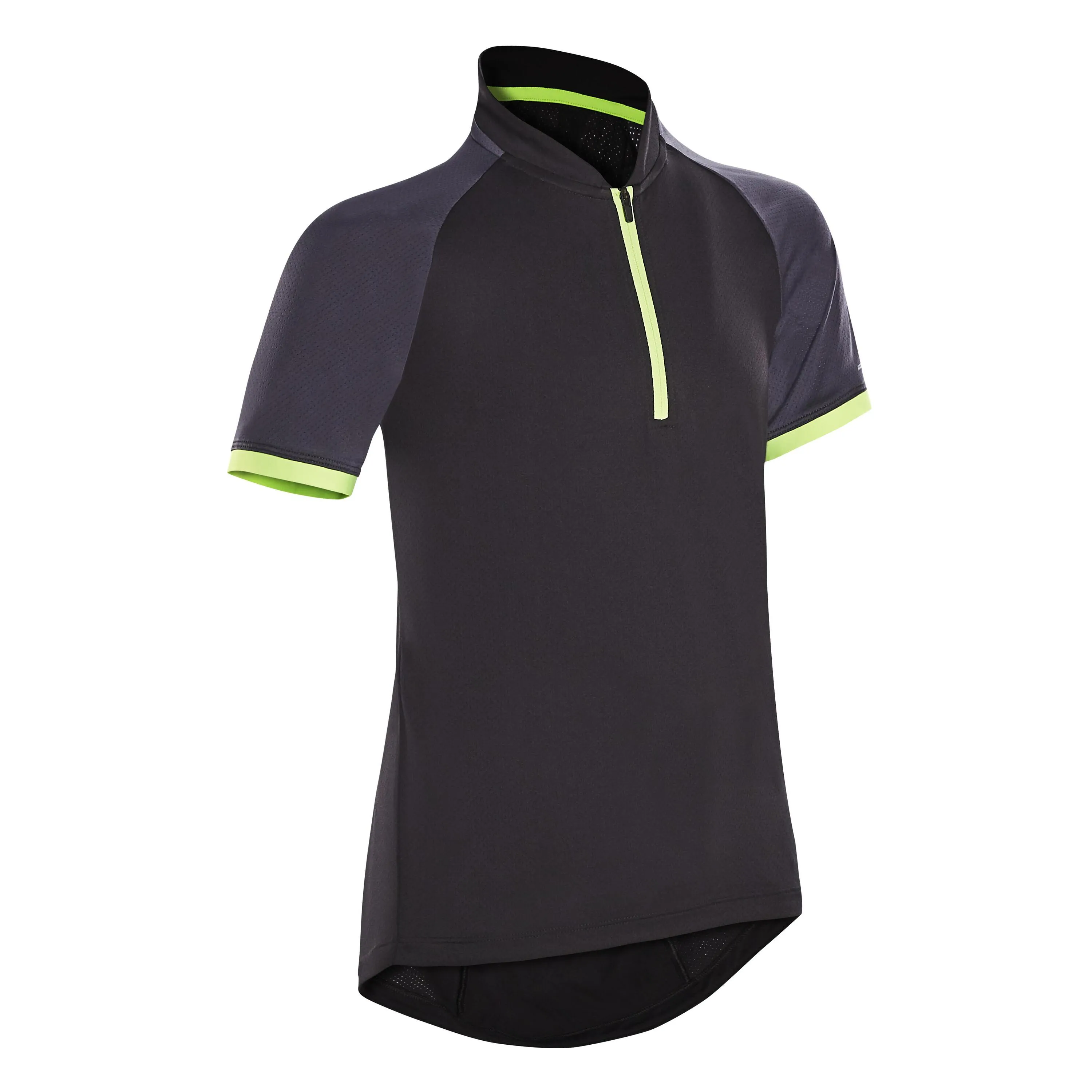 Cycling jersey with short sleeves 500 kids Btwin