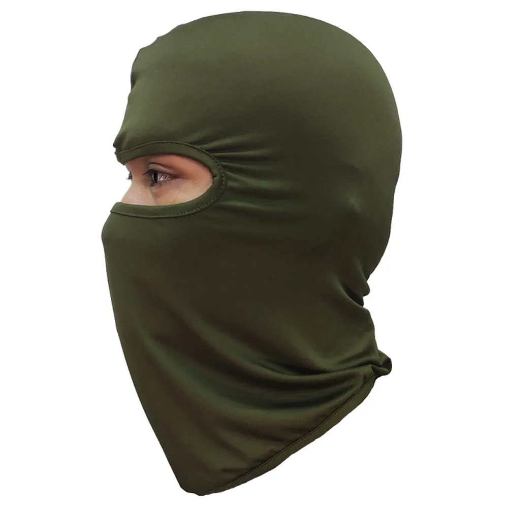 Full Face Cover hat Balaclava Hat Army Tactical CS Winter Ski Cycling Hat Sun protection Scarf Outdoor Sports Warm Face Masks