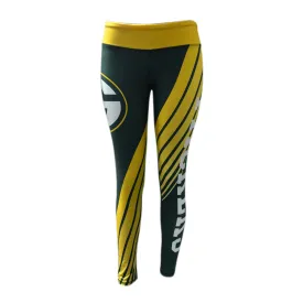 Green Bay Packers Dynamic AOP Women's Sublimation Leggings