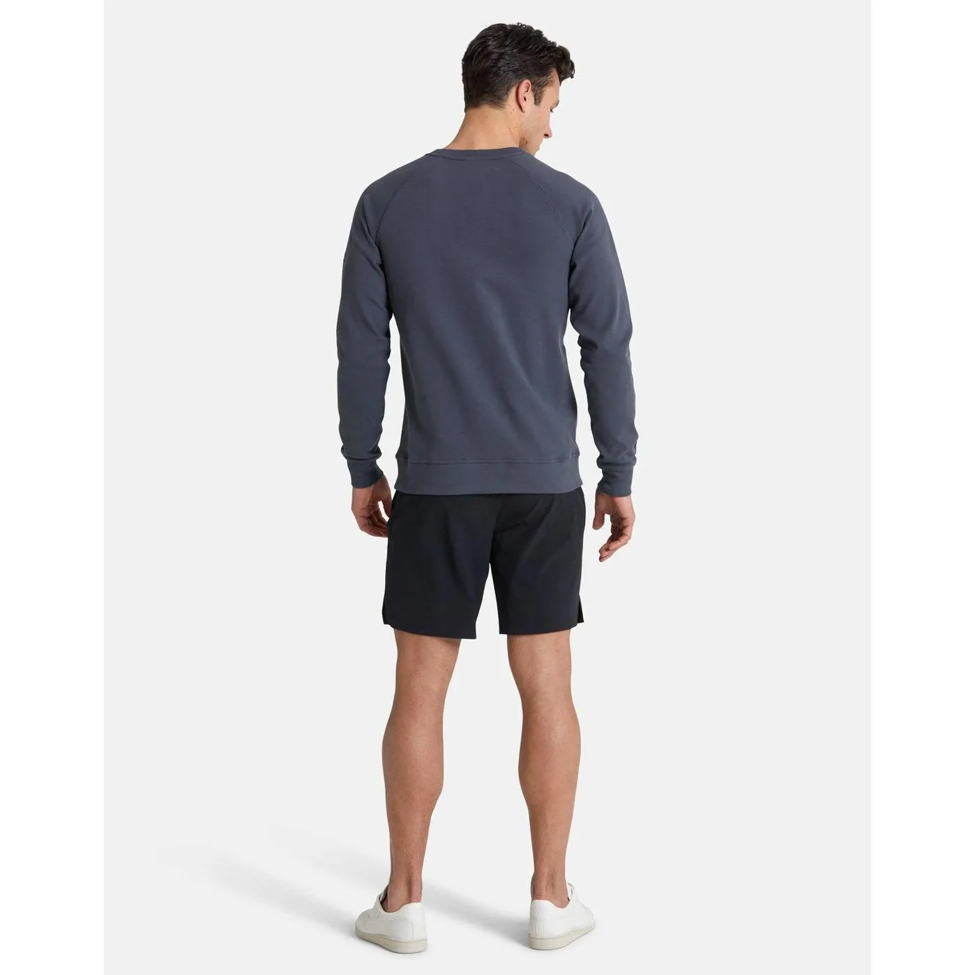 Gym Coffee Mens Essential Crew Sweater Orbit