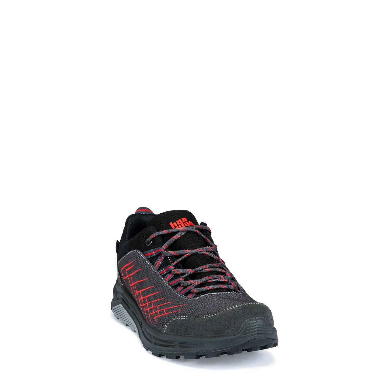 Hanwag Coastline Low Shoe Asphalt / Red