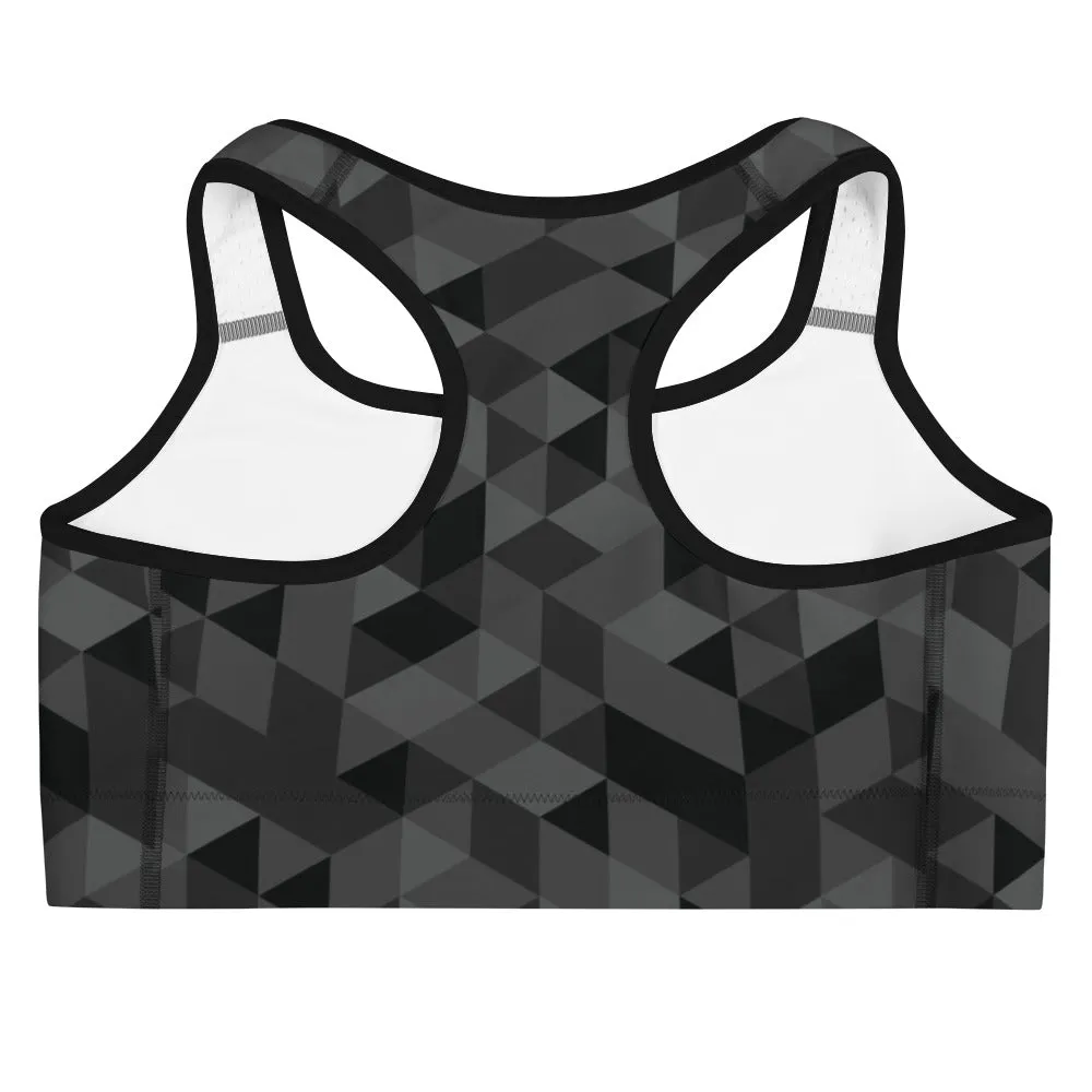 Lesbian Triangle Pattern Sports bra