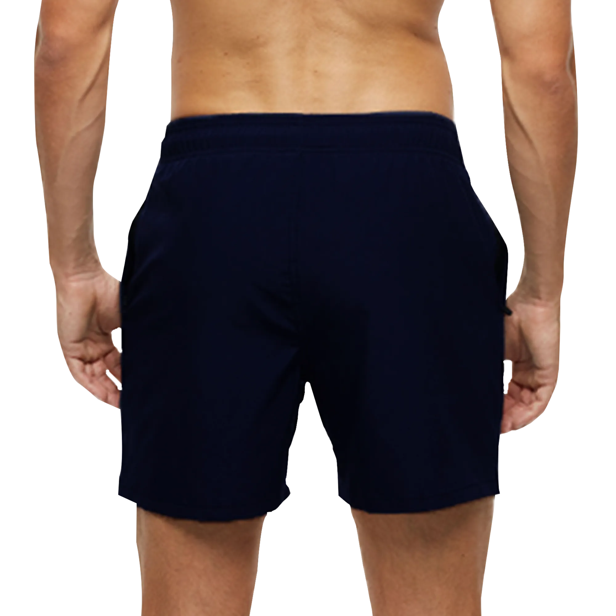 Men's Blue Cotton Gym Shorts