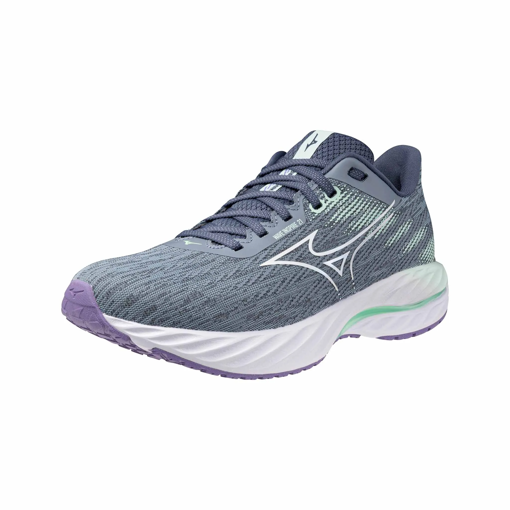 Mizuno | Women's Wave Inspire 21 Running Shoes - Tradewinds