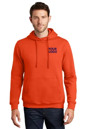 Port & Company Fan Favorite Fleece Customized Hoodies, Orange