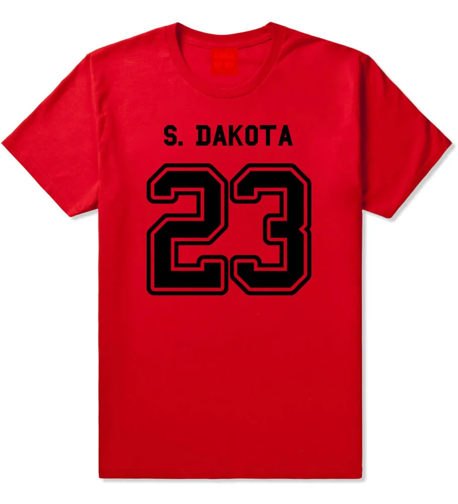 Sport Style South Dakota 23 Team State Jersey Mens T-Shirt