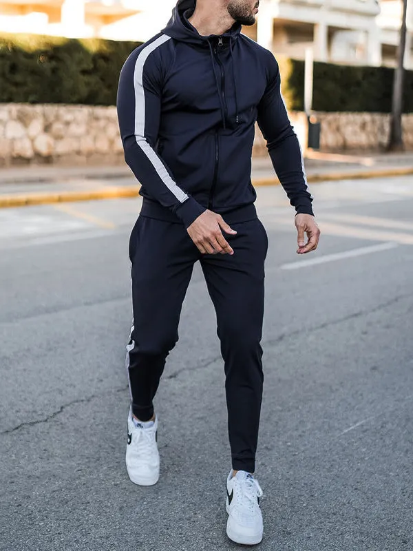 Spring And Autumn Casual Sports Sweatshirts Long Sleeve Tracksuit Sets