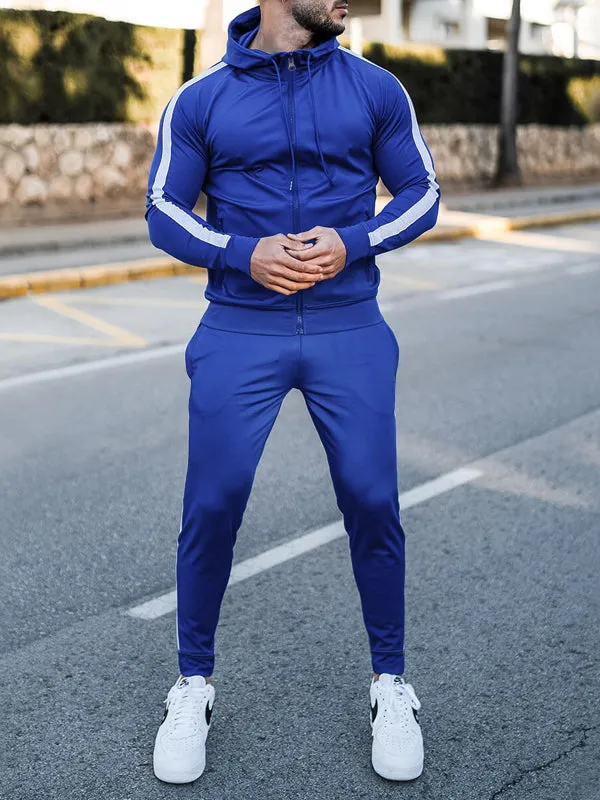 Spring And Autumn Casual Sports Sweatshirts Long Sleeve Tracksuit Sets