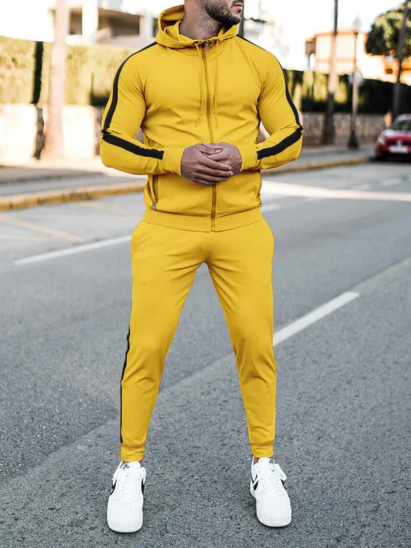 Spring And Autumn Casual Sports Sweatshirts Long Sleeve Tracksuit Sets