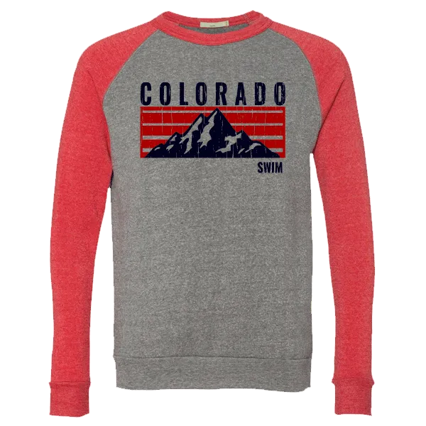 Swim Colorado Mountain Logo Crewneck Sweatshirt