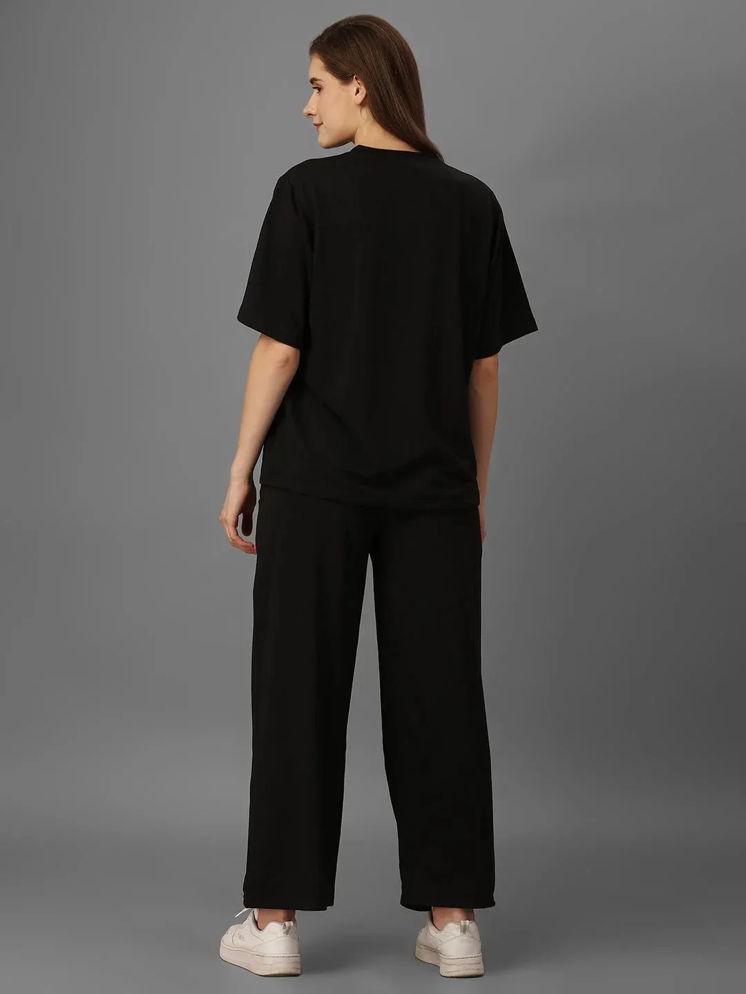 SXV Solid black Pull-On Trousers