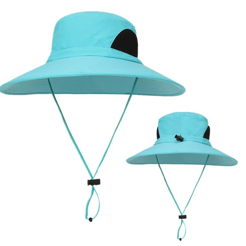 UV Protection-Foldable Mesh Waterproof Wide Brim Sun Hat